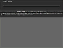 Tablet Screenshot of itfars.com